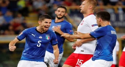 كيلليني عن جورجينيو: يتحكم في إيقاع إيطاليا